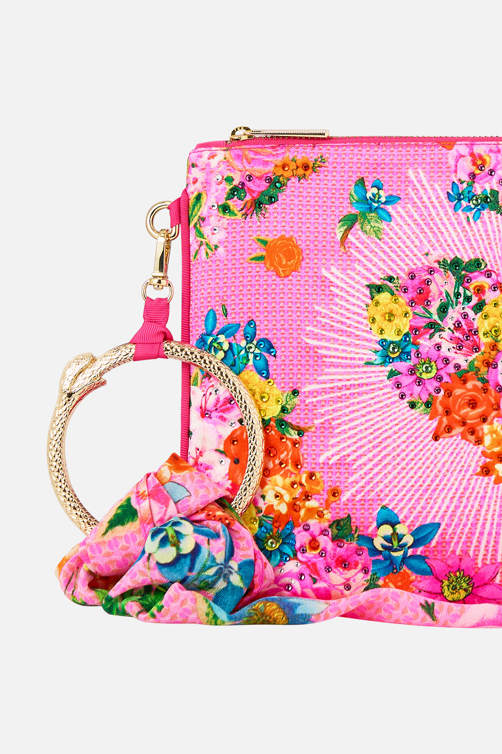 RING SCARF CLUTCH ILLUSTRATION NATION