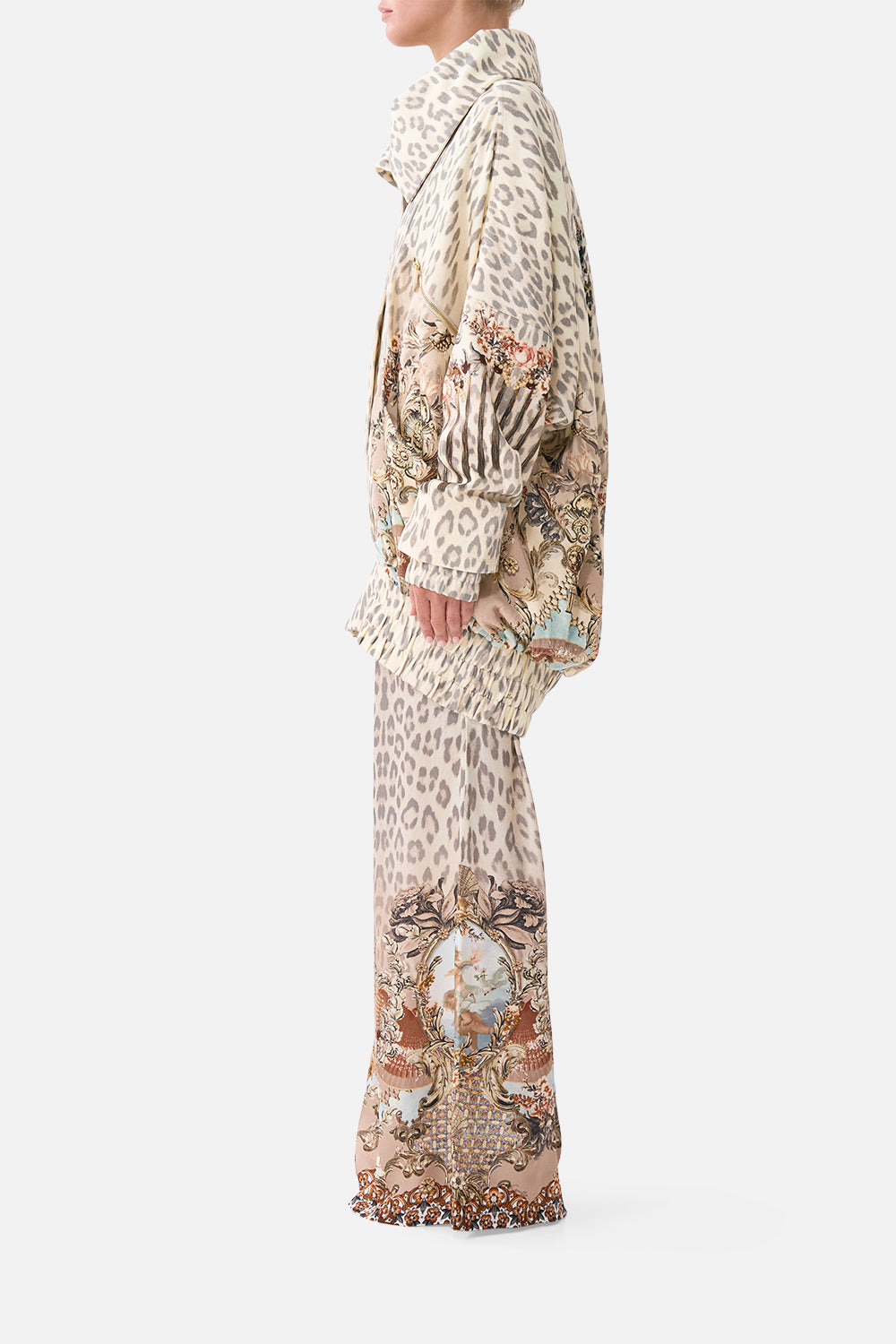 OVERSIZED JERSEY PARKER JACKET ARANJUEZ ANIMALIA