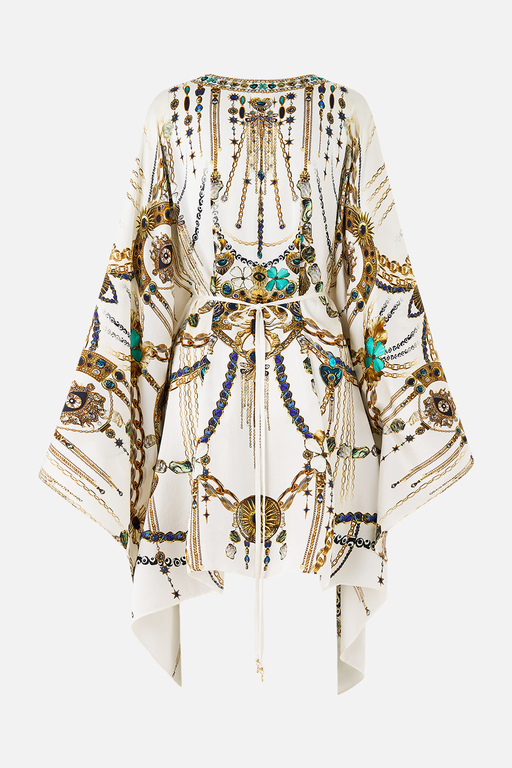 SHORT KAFTAN WITH WAIST TAB CHAIN GANG