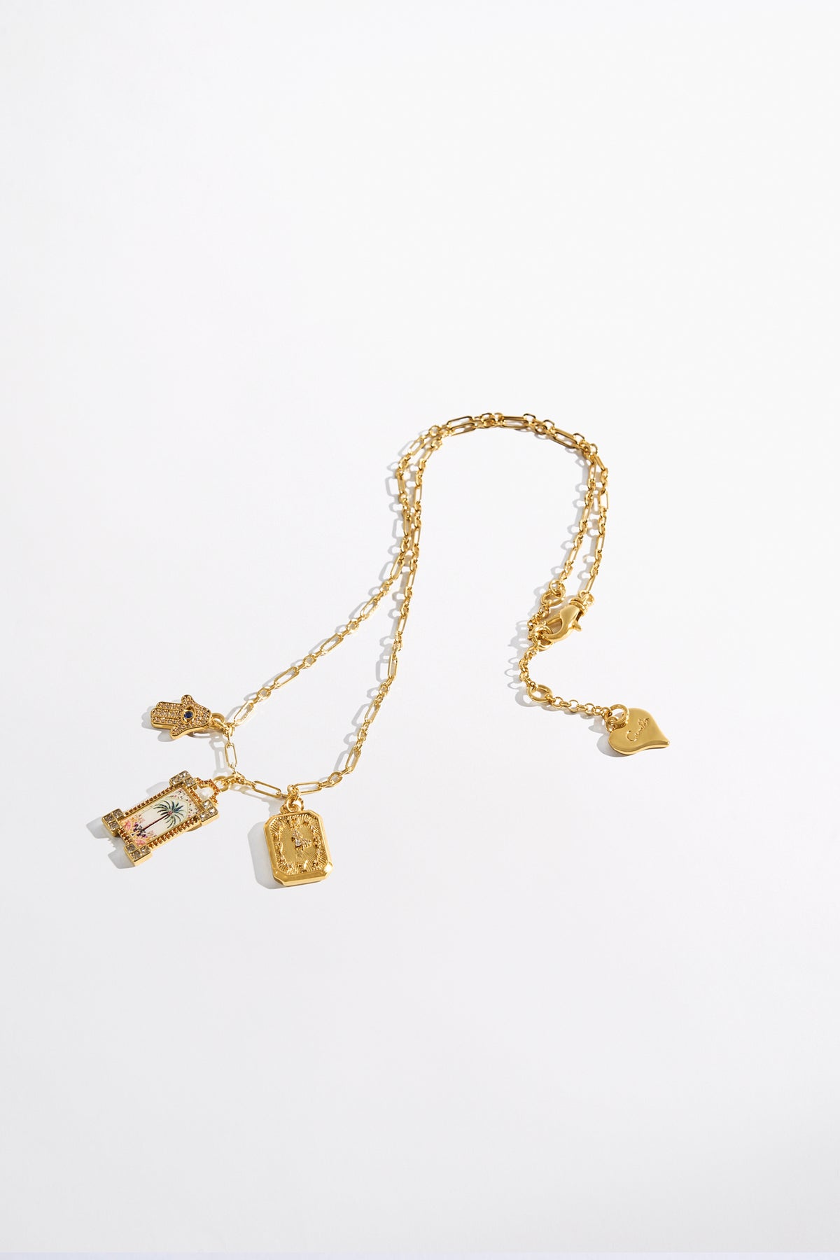 SULTANS, SCRIBES & SHAMANS PENDANT NECKLACE GOLD