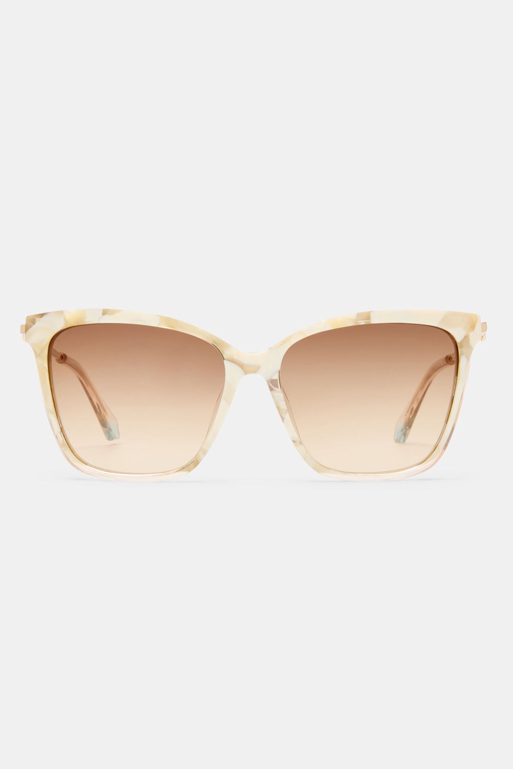 DEEP SEA DIVE SUNGLASSES IVORY MARBLE / LINEN