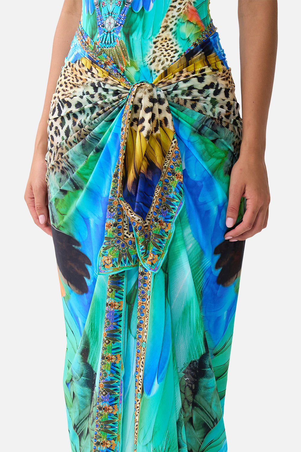 MULTI WEAR LONG SARONG JUNGLE FLIGHT