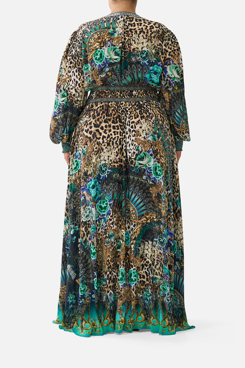 BUTTON DRESS WITH SHAPED WAISTBAND FLAMENCO EUPHORIA