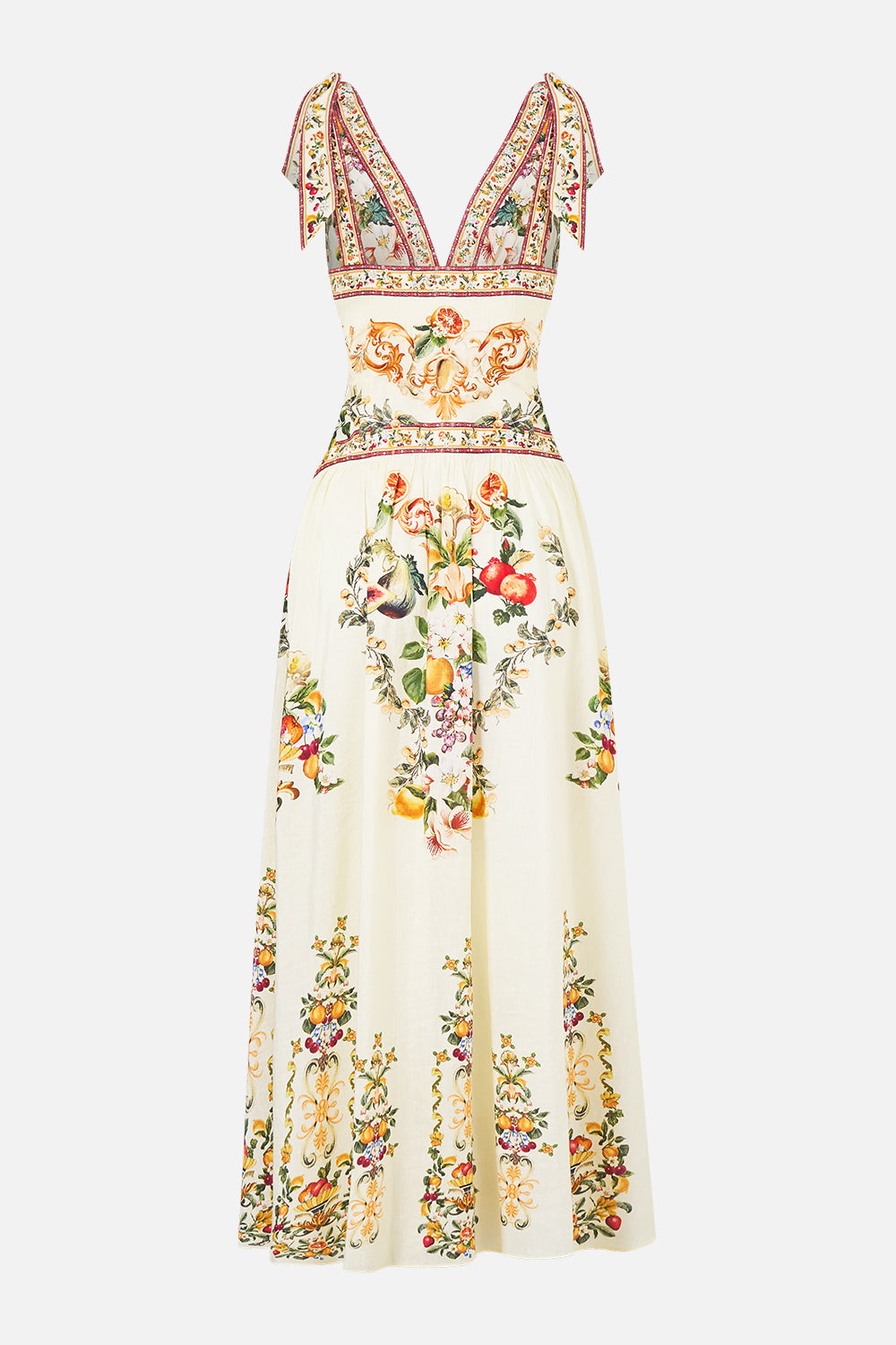 TIE SHOULDER DRESS VA VA VINTAGE