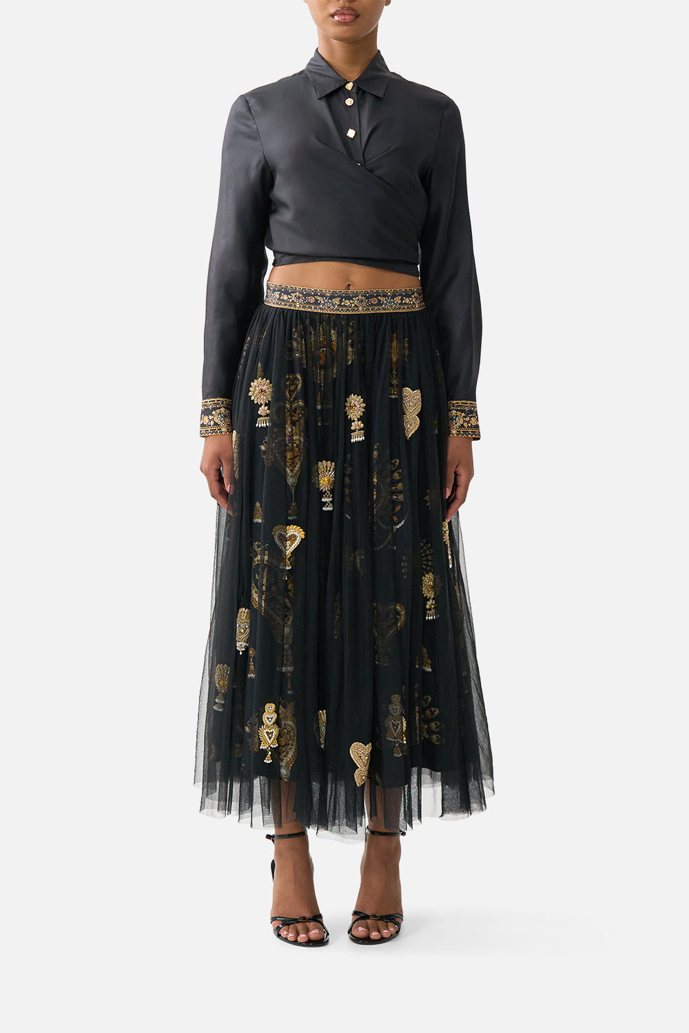 MIDI TULLE SKIRT TAURUS RISING
