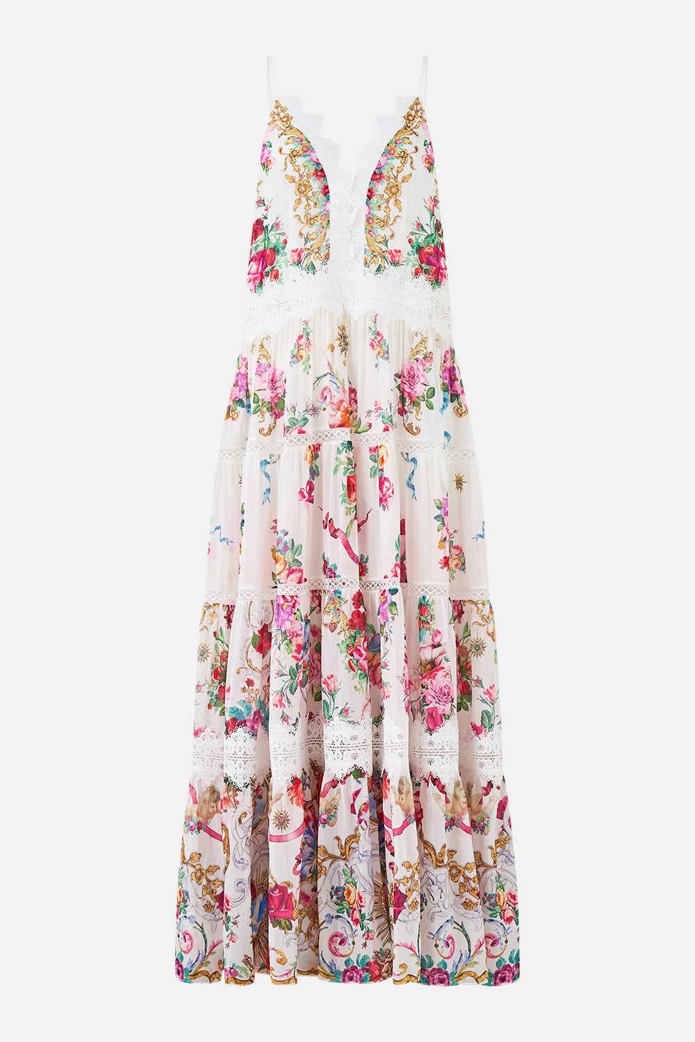 TRAPEZE TIERED DRESS TORERO LIBERTINE