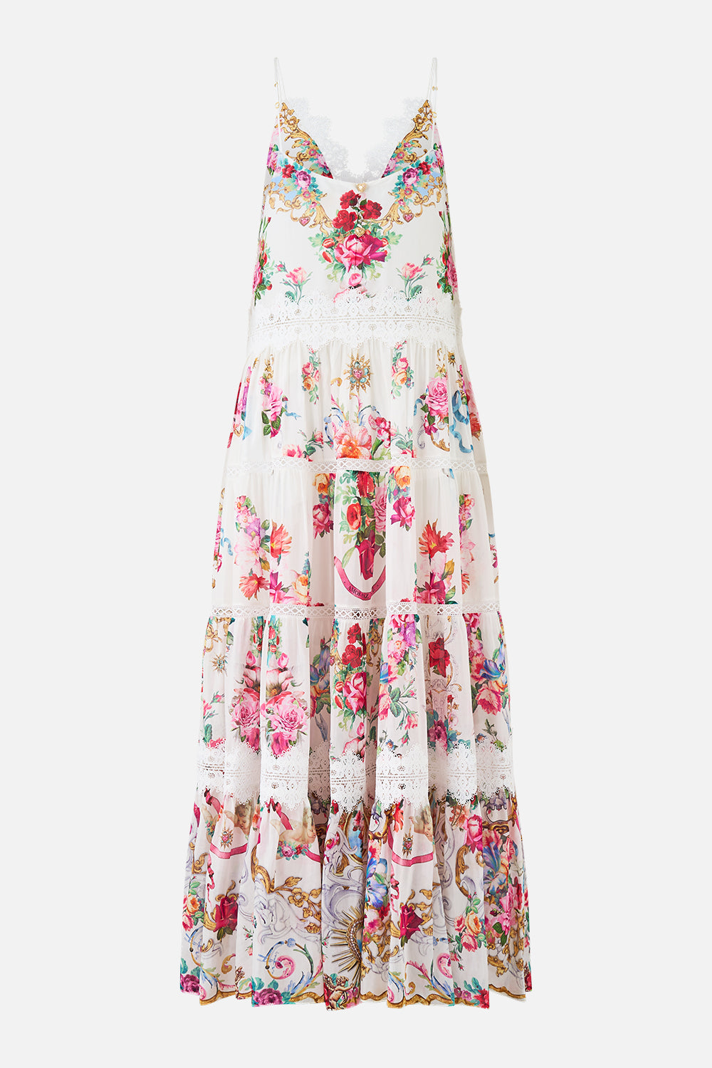 TRAPEZE TIERED DRESS TORERO LIBERTINE