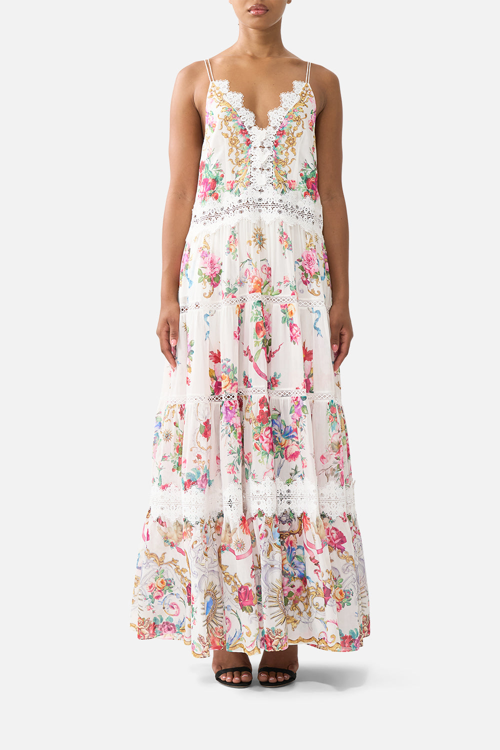 TRAPEZE TIERED DRESS TORERO LIBERTINE