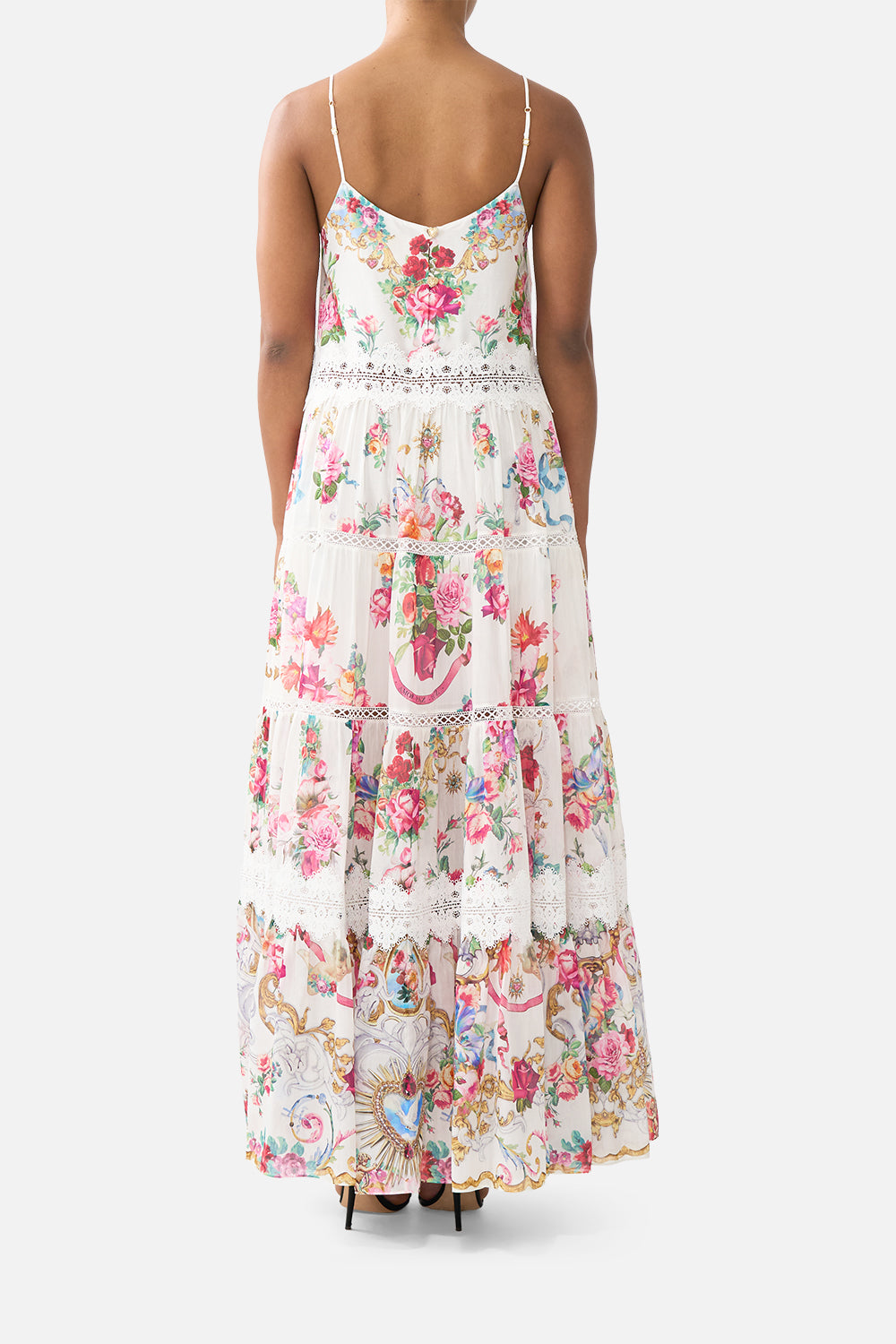 TRAPEZE TIERED DRESS TORERO LIBERTINE