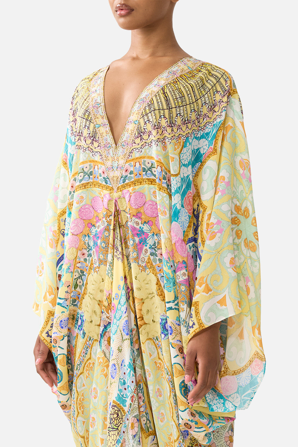 T SHAPE LONG KAFTAN BARCELONA BEBE