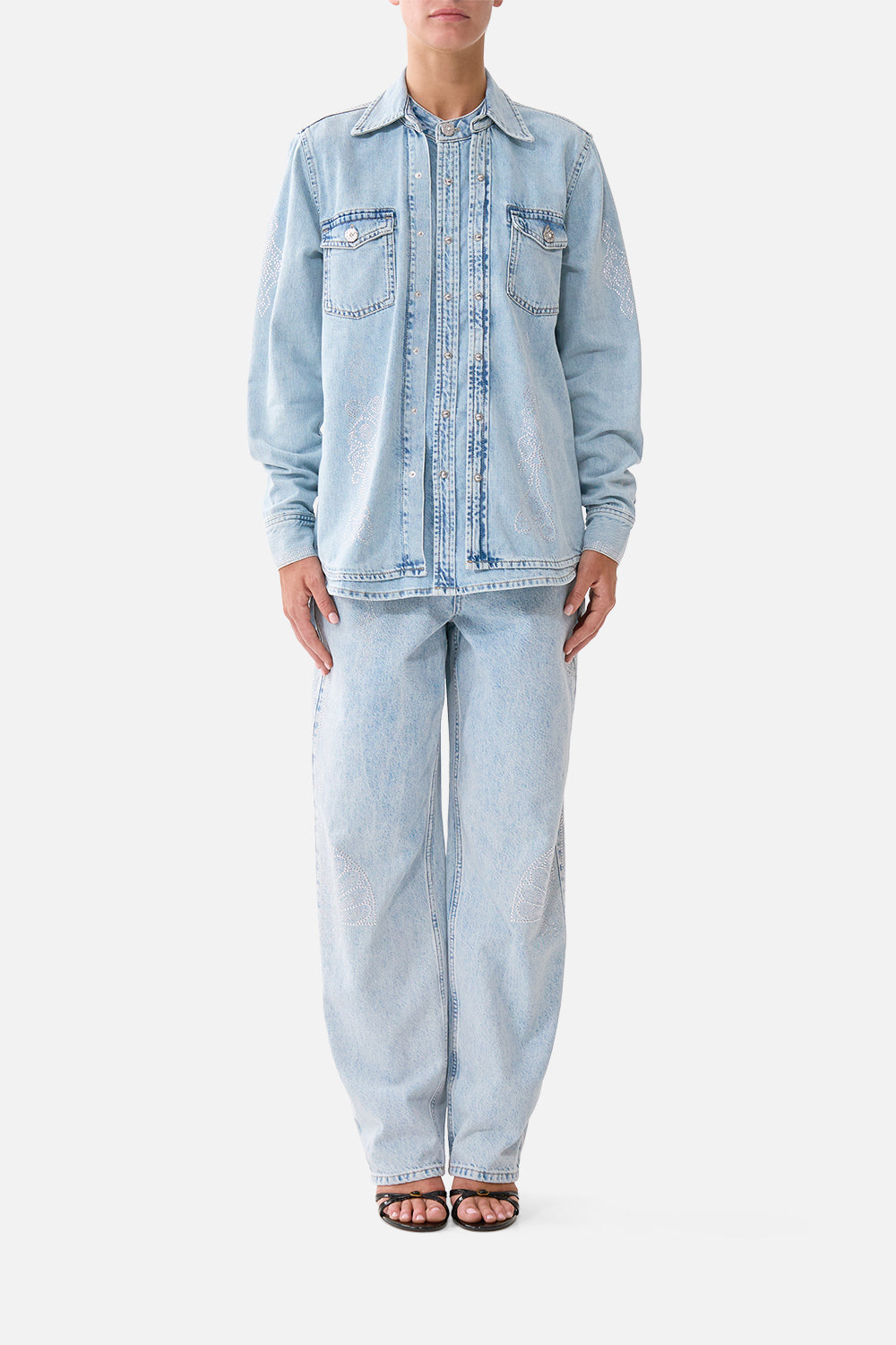 SOPHY RELAXED SHIRT DENIM