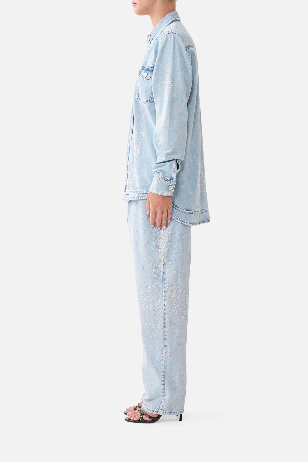 SOPHY RELAXED SHIRT DENIM