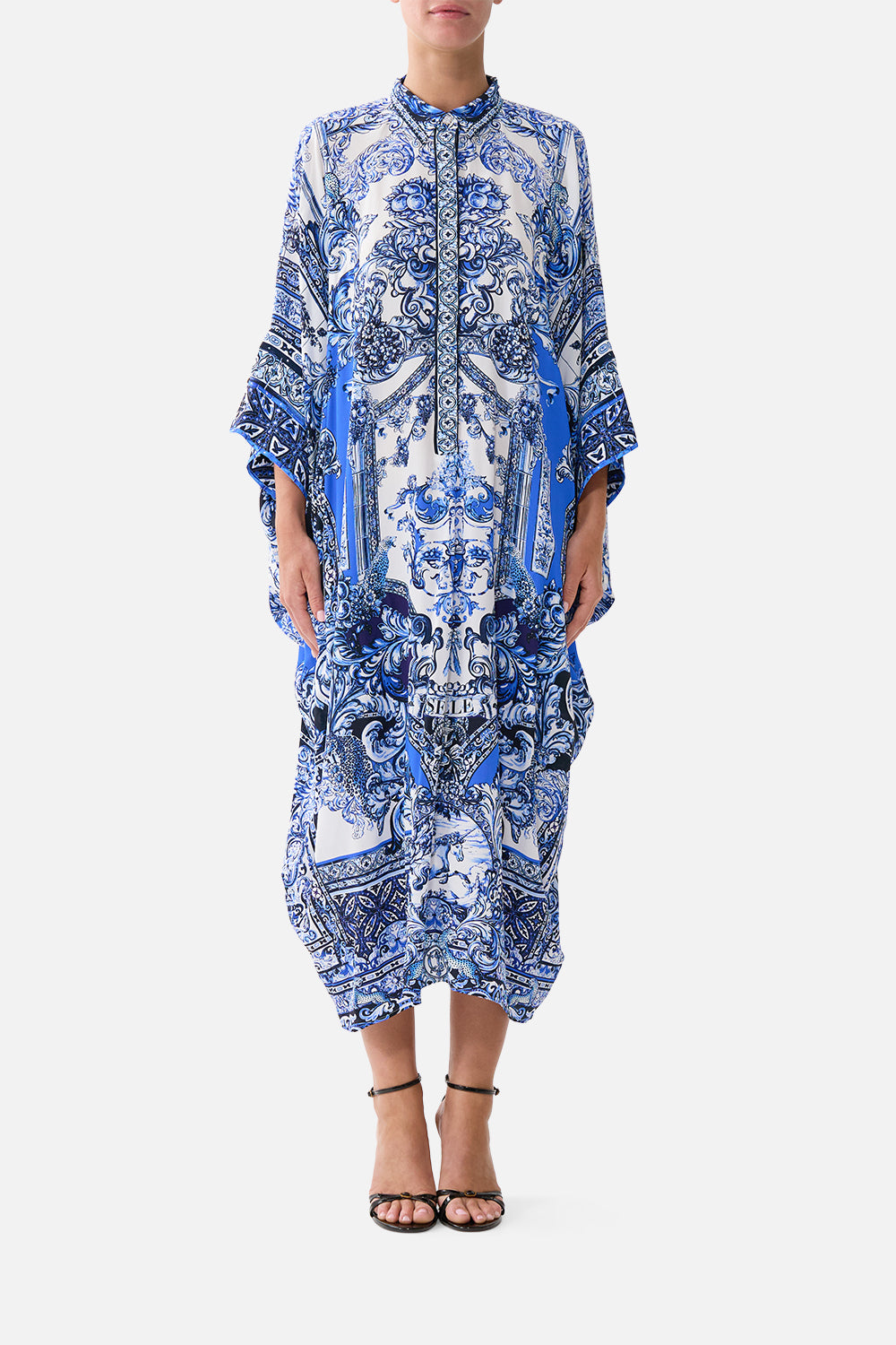 BATWING KAFTAN A TILED WONDERLAND