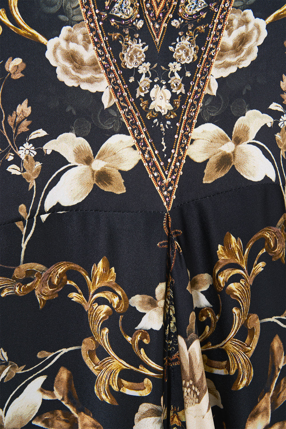 T SHAPE LONG KAFTAN FLAMENCO FOLKLORE