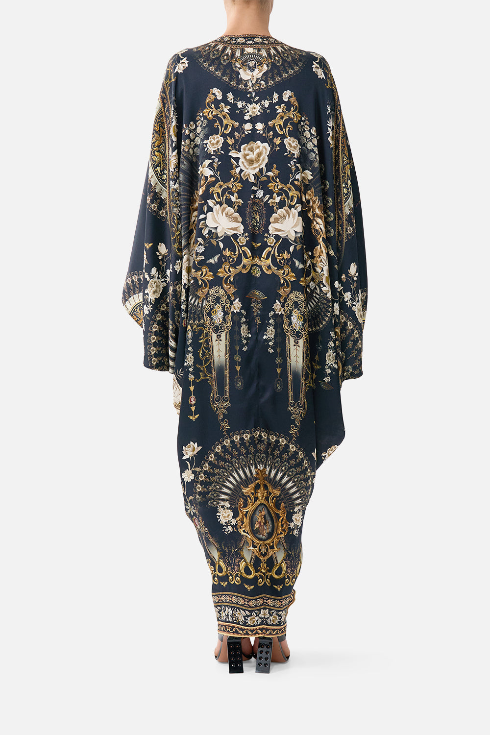 T SHAPE LONG KAFTAN FLAMENCO FOLKLORE