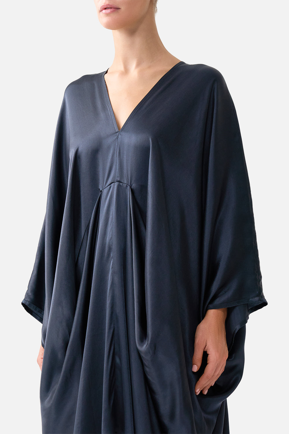DRAPE FRONT V NECK KAFTAN DAUGHTERS OF DUENDE