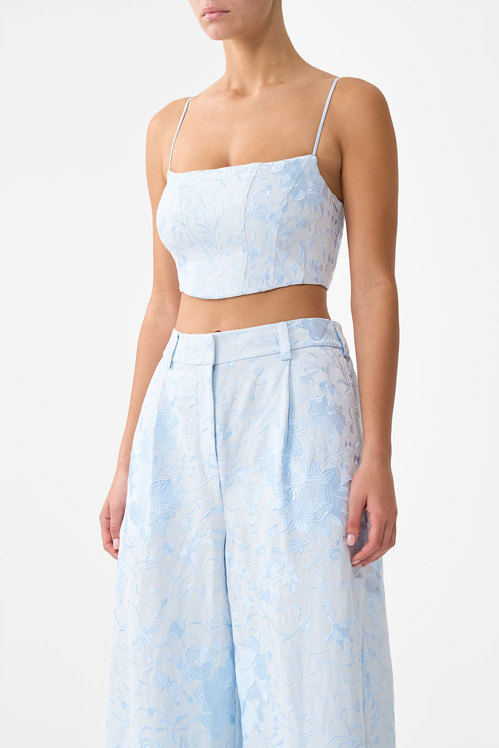 CORSET CROP TOP SEVILLE SWEETHEART