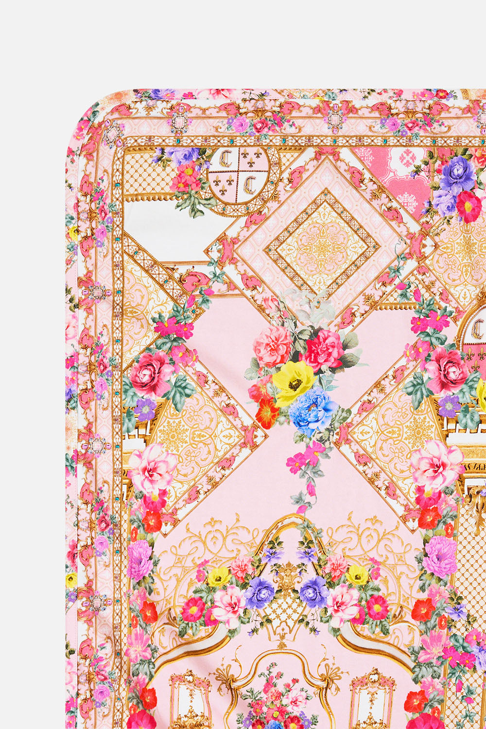 BABIES SQUARE BLANKET SHE’S NO WALLFLOWER
