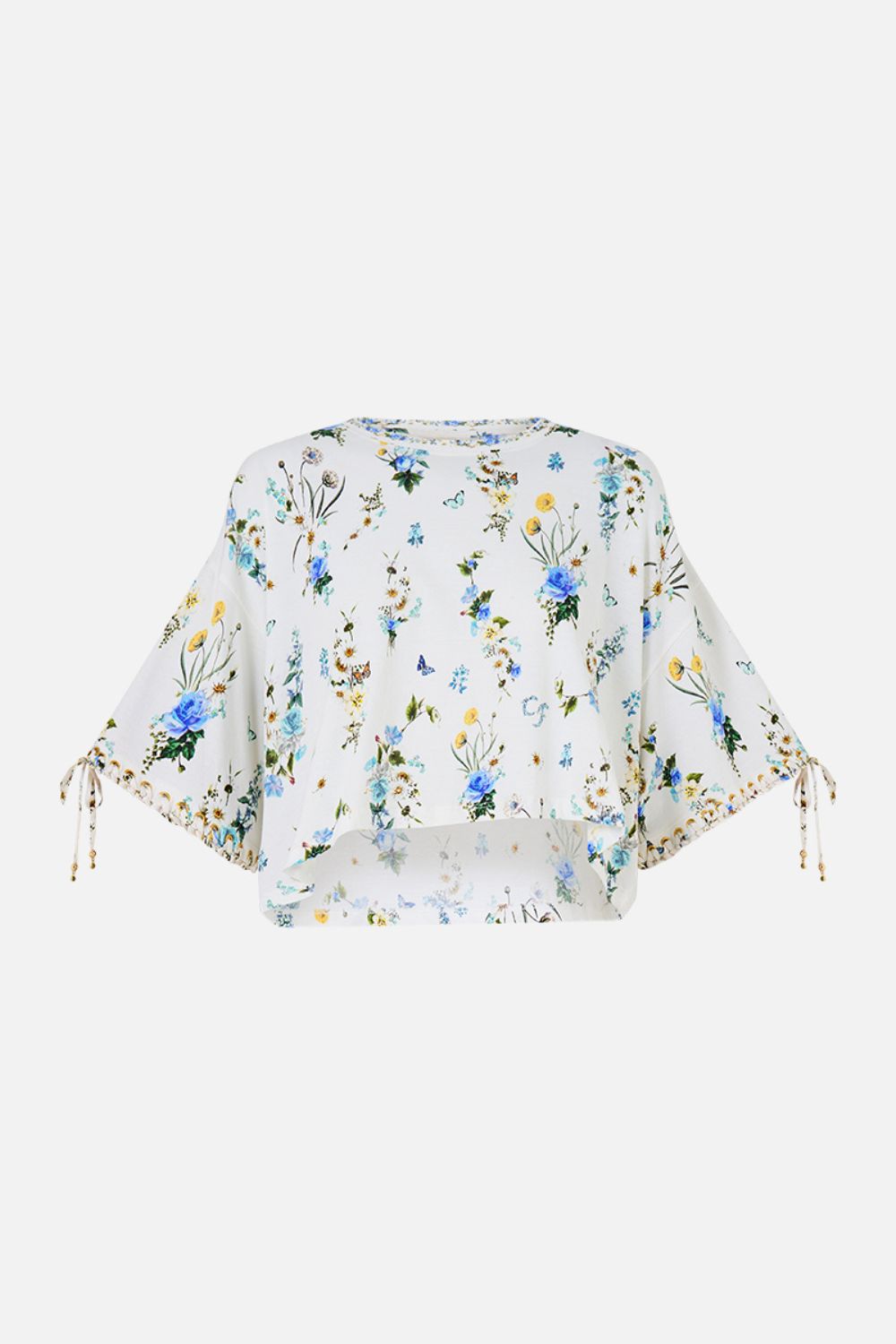 BOXY CROP TEE DANDELION SKIES