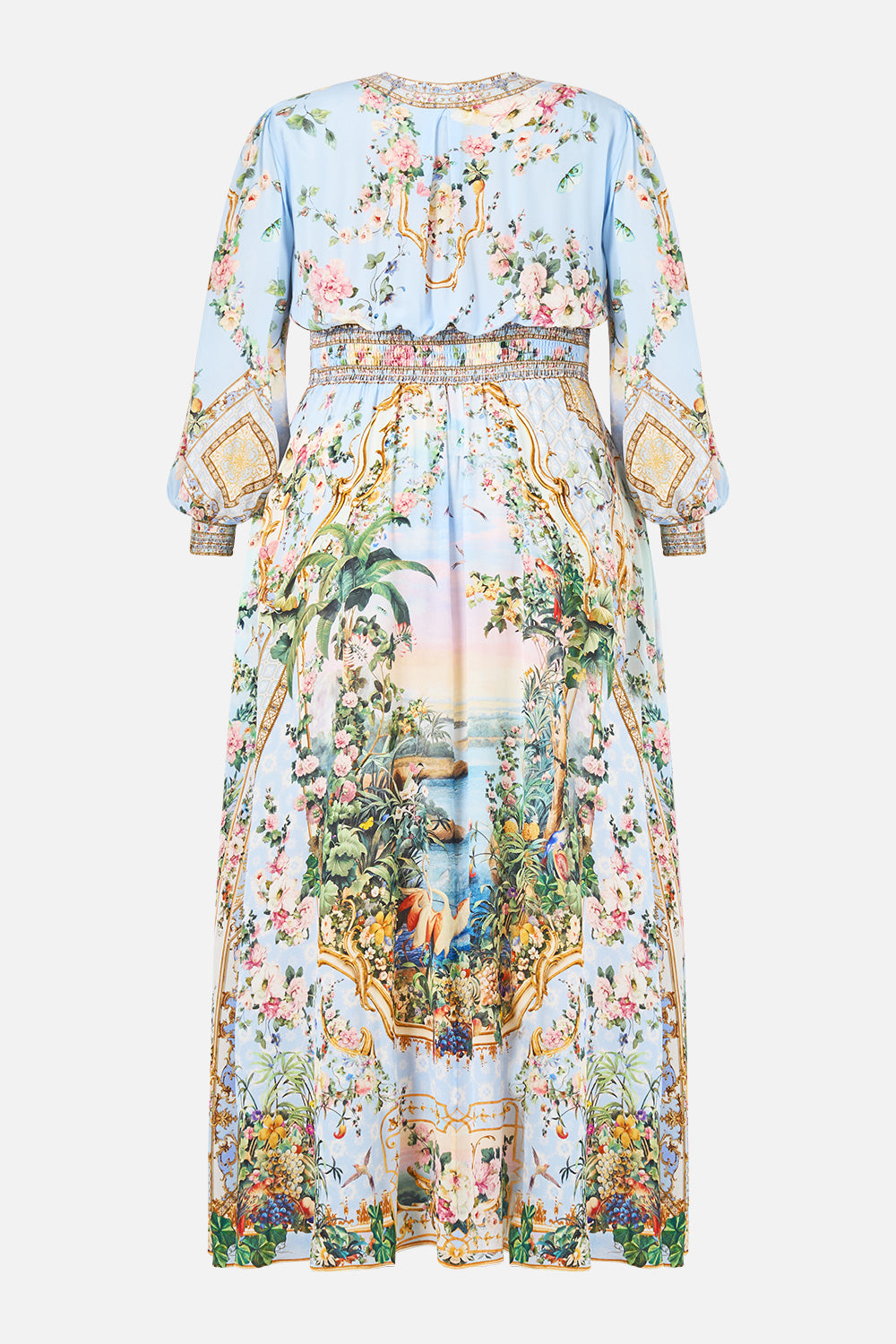 BUTTON DRESS WITH SHAPED WAISTBAND SISI SOCIETY