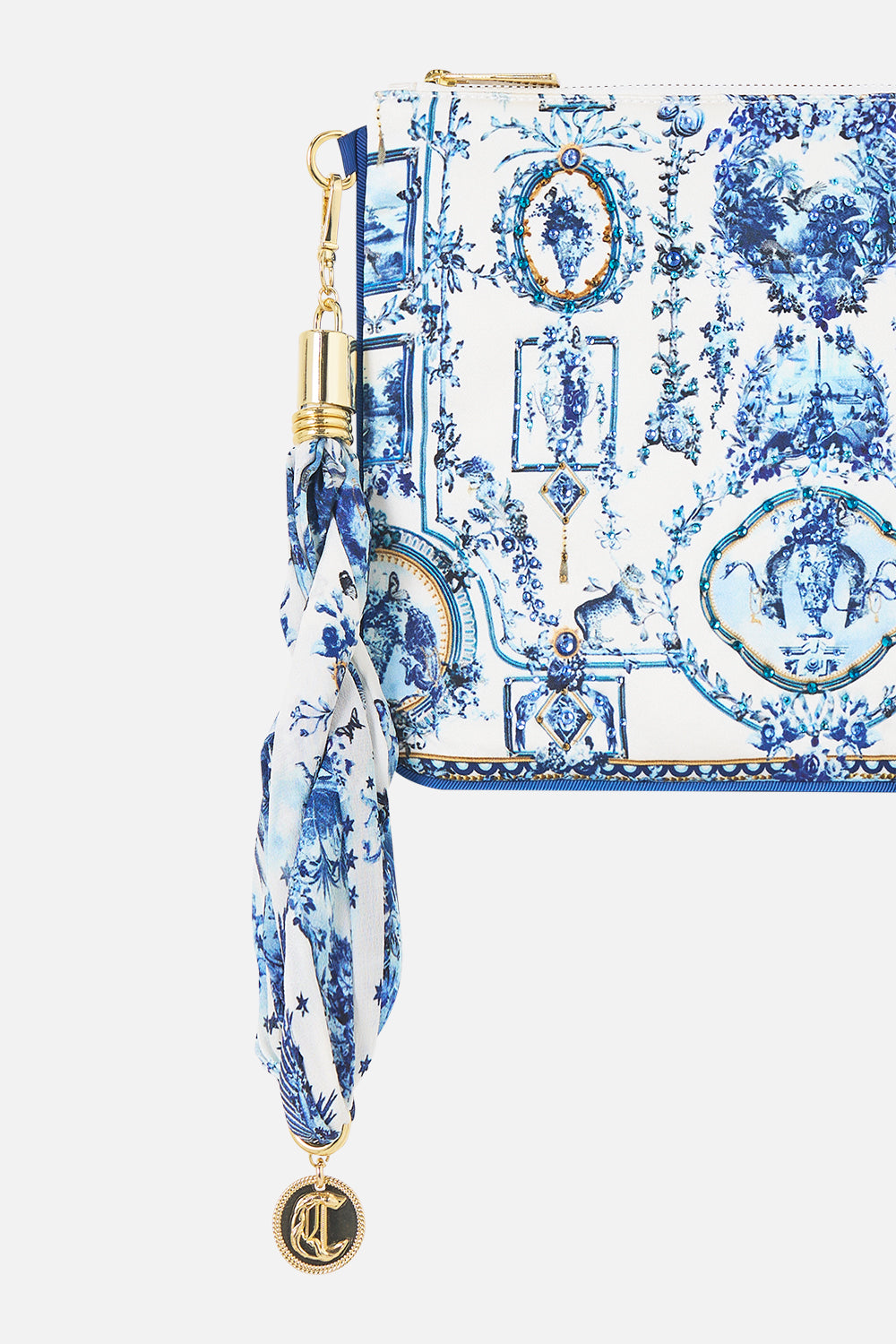 SCARF CLUTCH THE PORCELAIN PARLOUR