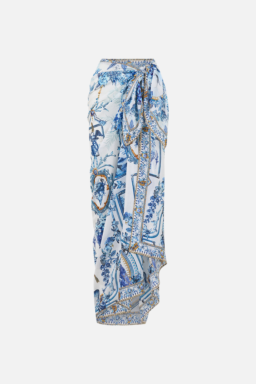 MULTI WEAR LONG SARONG THE PORCELAIN PARLOUR