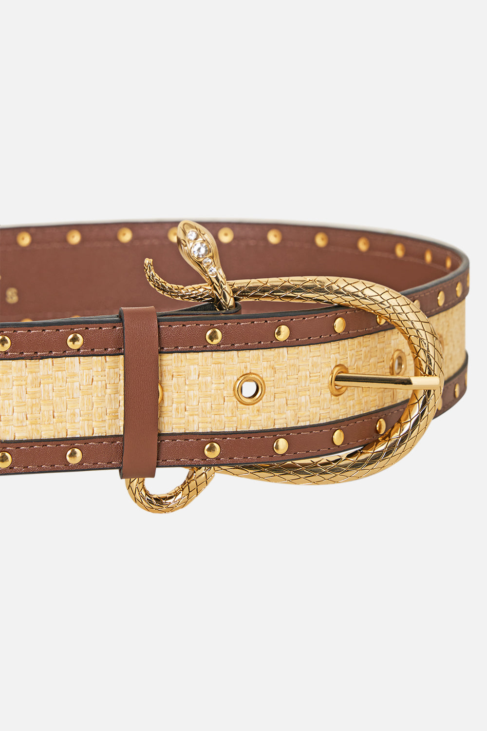 SNAKE BUCKLE BELT THE PORCELAIN PARLOUR