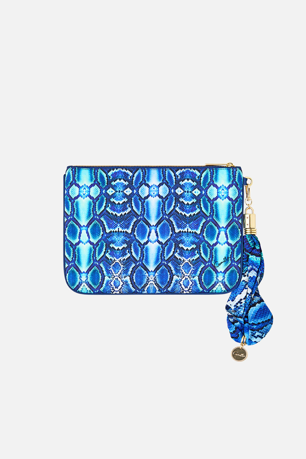 SCARF CLUTCH THE SAPPHIRE SERPENT