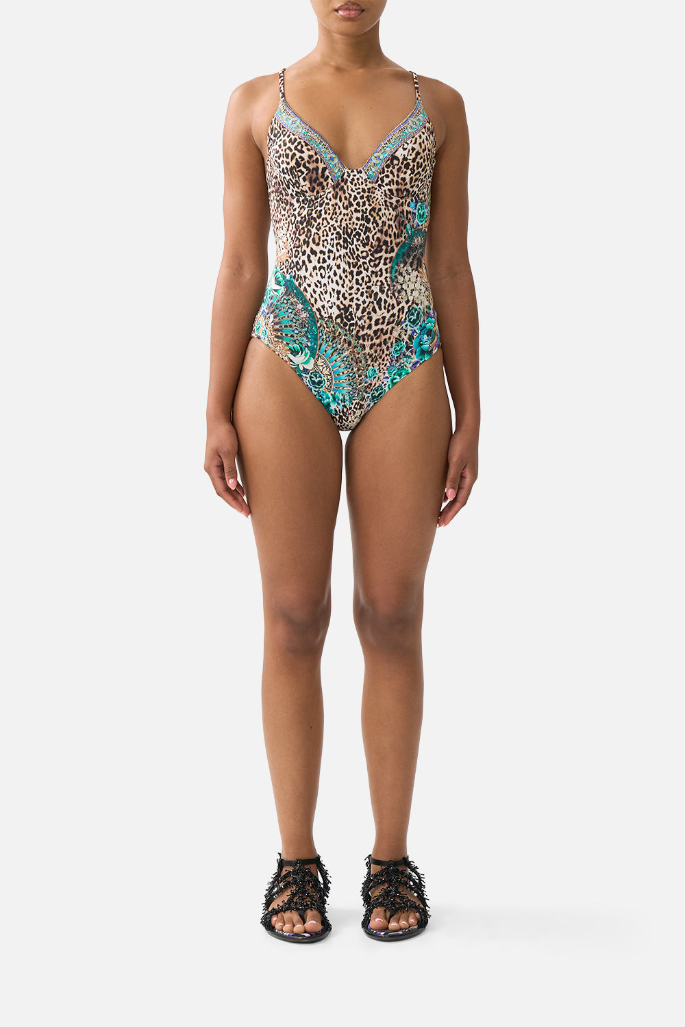 SOFT HIGH TRI UNDERWIRE ONE PIECE FLAMENCO EUPHORIA