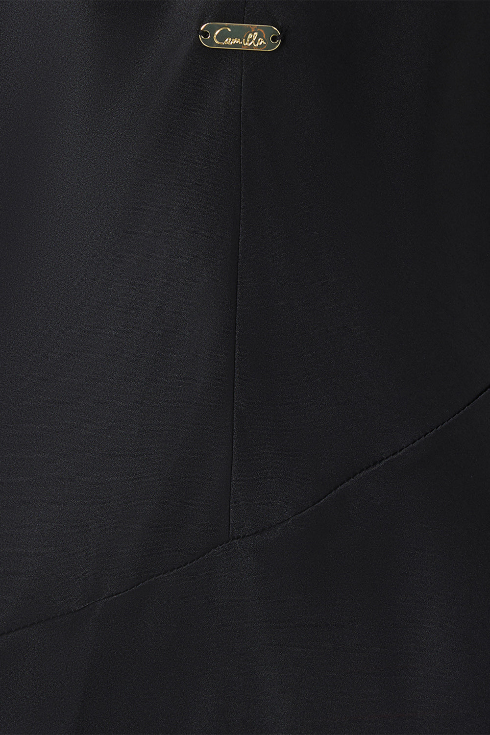 BIAS SLIP DRESS WITH FRILL HEM SILK ESSENTIALS