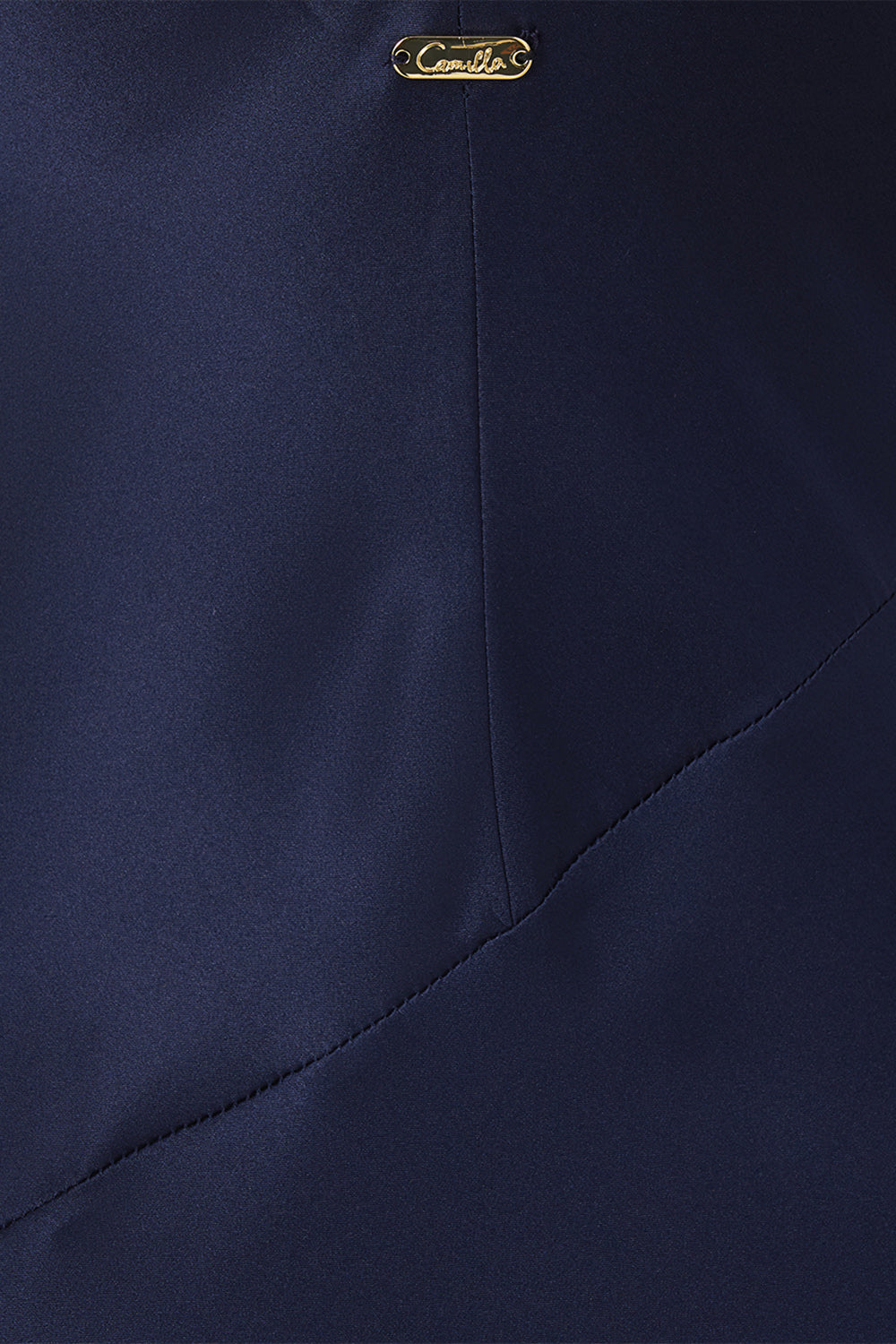 BIAS SLIP DRESS WITH FRILL HEM SILK ESSENTIALS