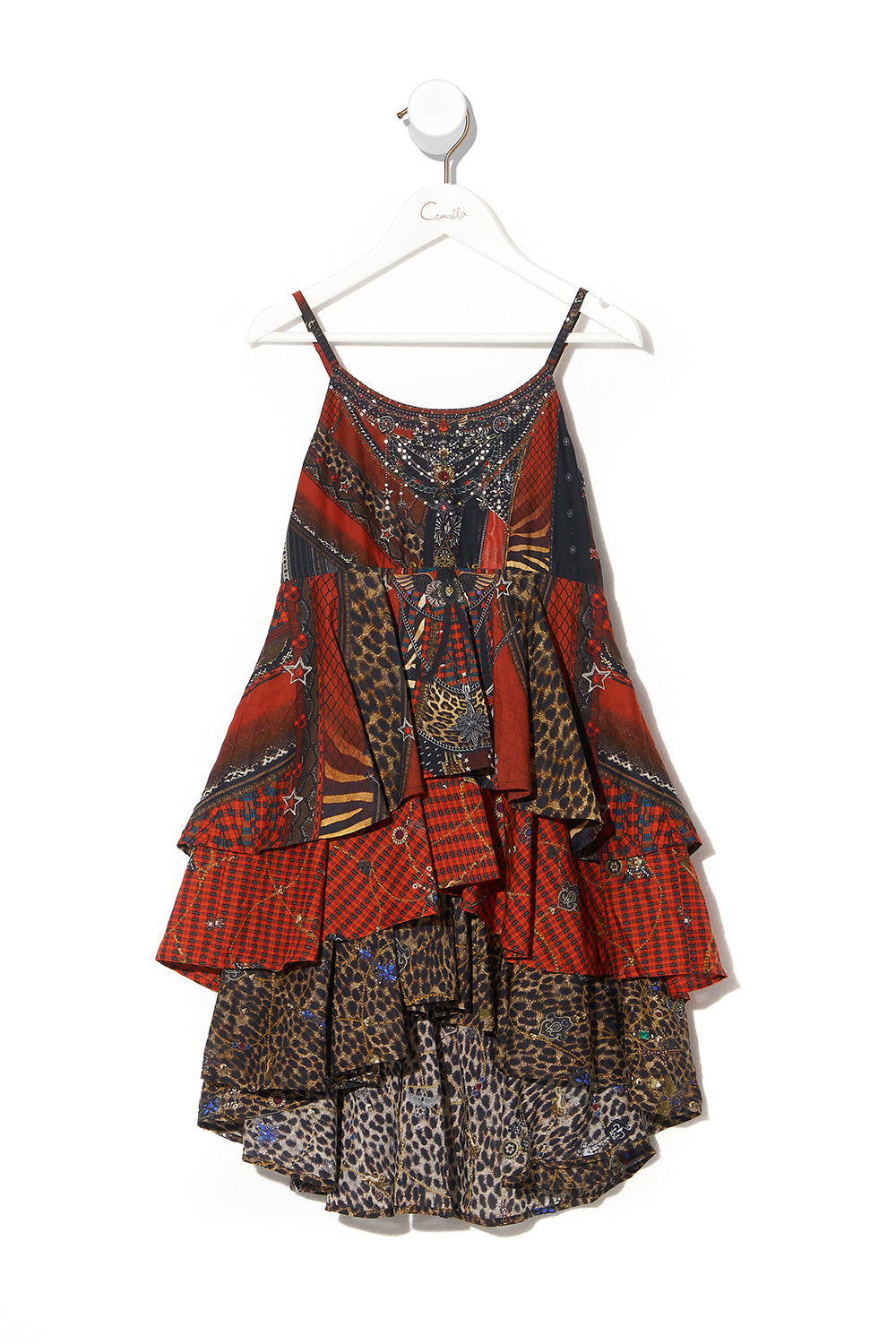 KIDS LAYERED DRESS 4-10 LONDON CALLING