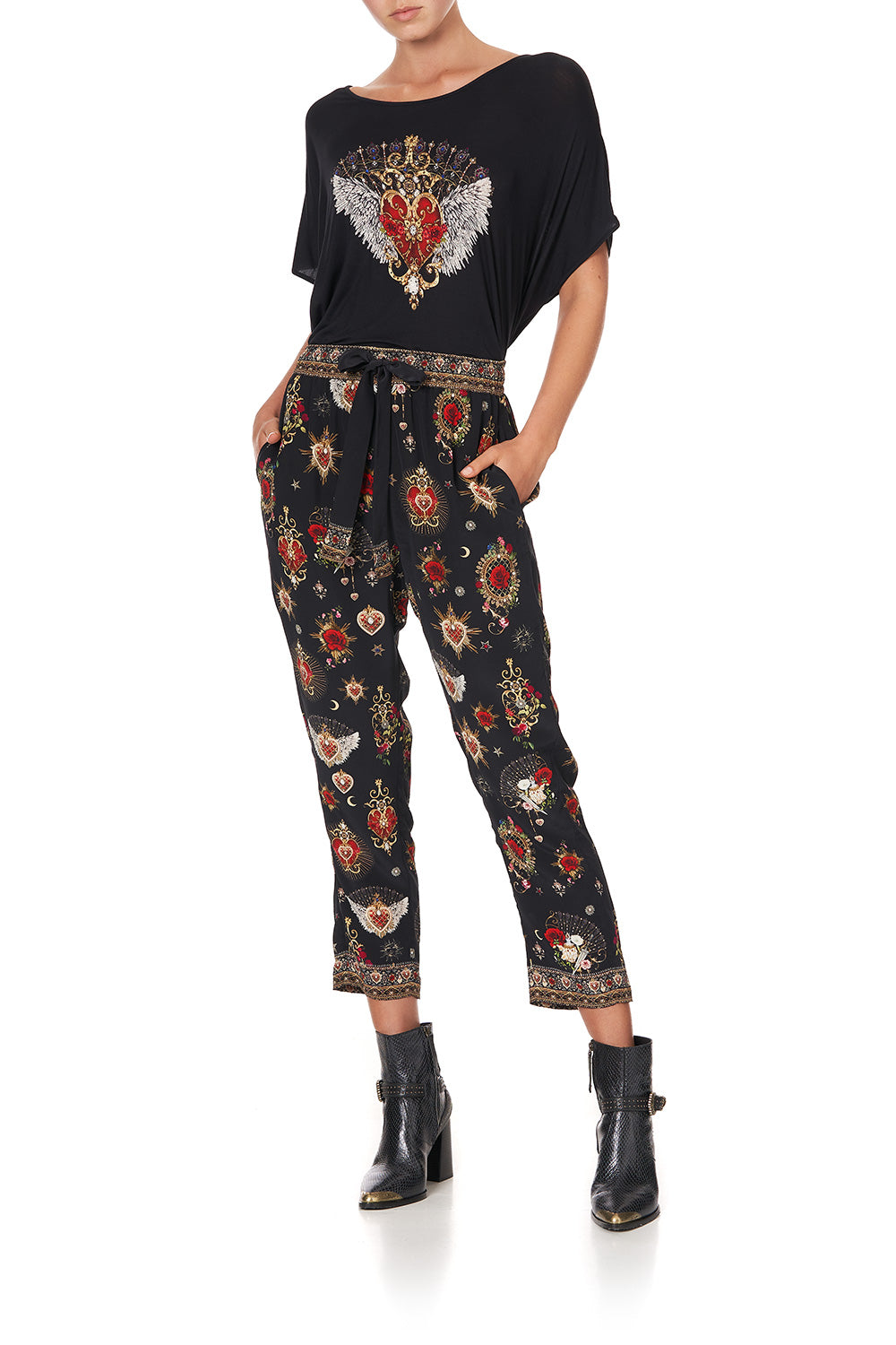 LOOSE FIT ROUND NECK TEE MONTAGUES CAPULET