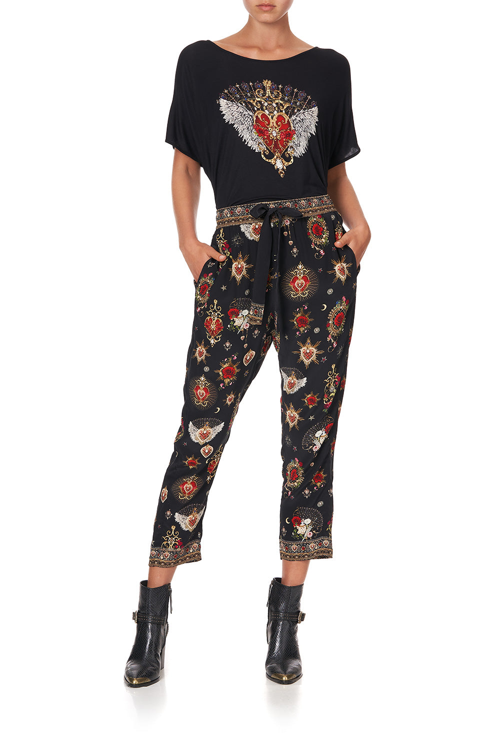 LOOSE FIT ROUND NECK TEE MONTAGUES CAPULET