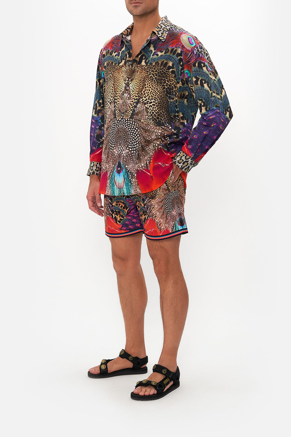 MENS OVERSIZED SHIRT XANADU RISING