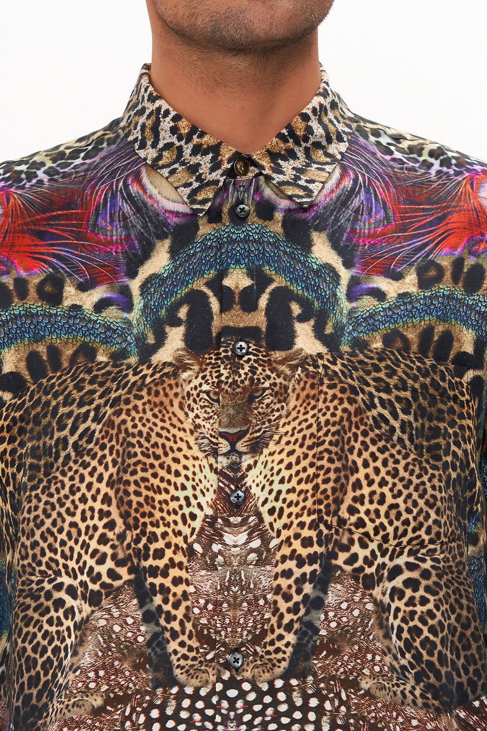 MENS OVERSIZED SHIRT XANADU RISING