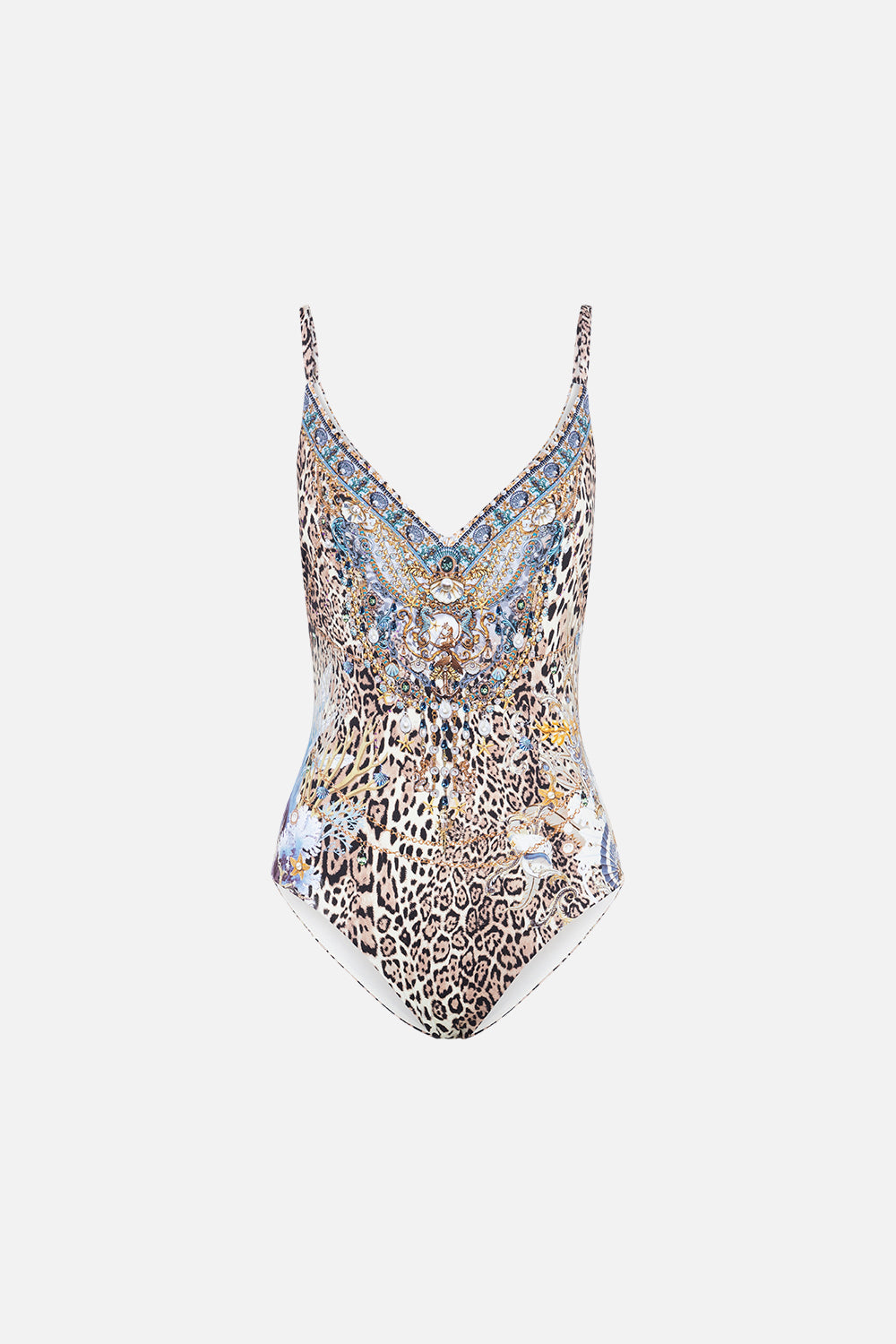 V NECK UNDERWIRE ONE PIECE SEAHORSE SONNET