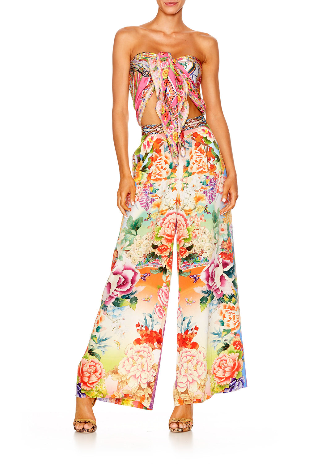 HANI HONEY LARGE SQUARE SCARF