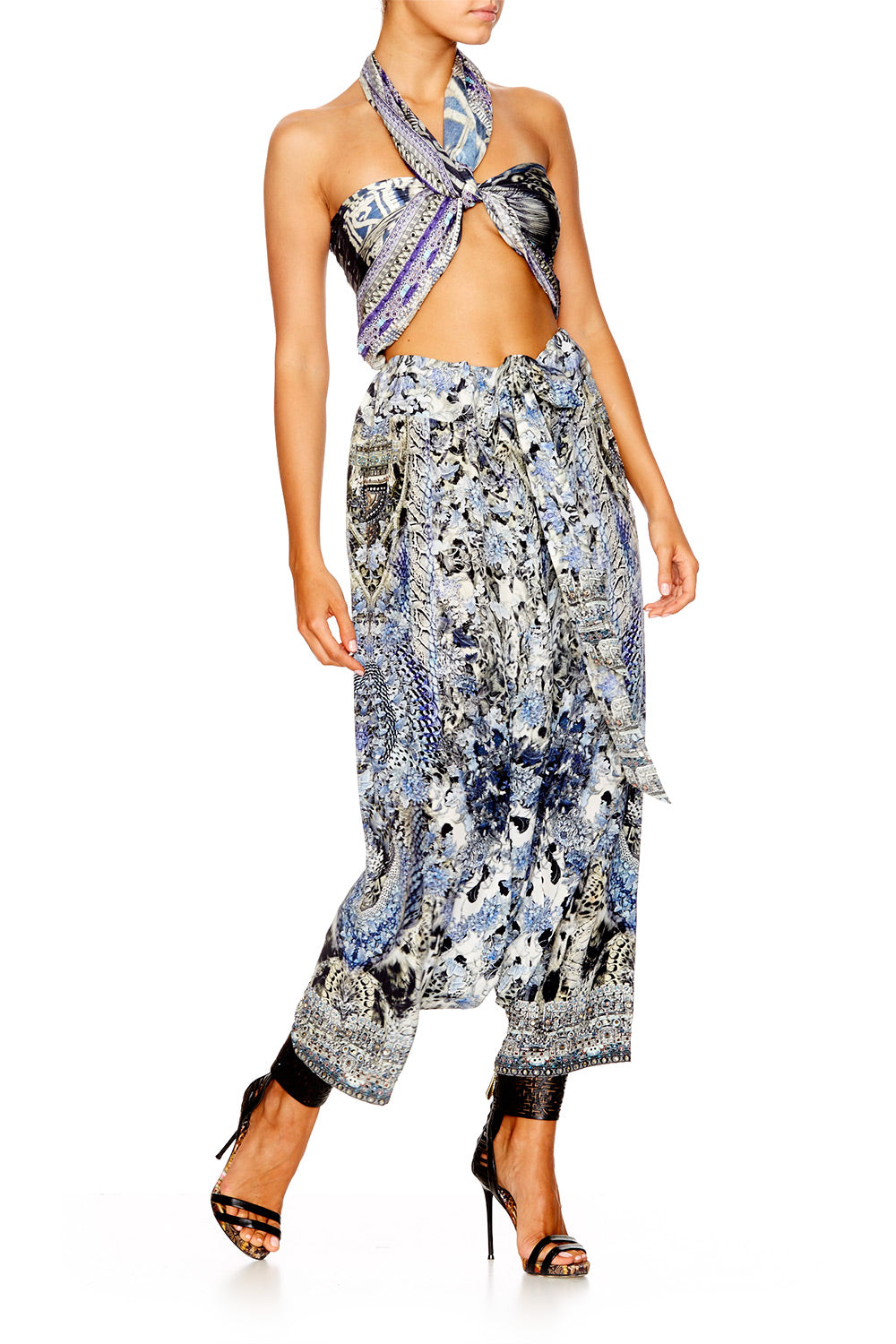 TALES OF BATIK LARGE SQUARE SCARF