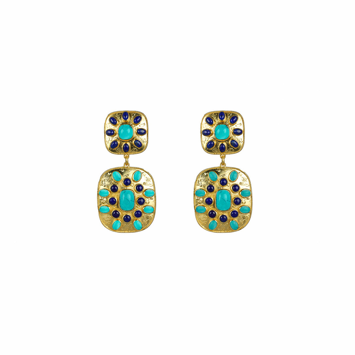 VALERE TURQUOISE CORDELIA EARRINGS MULTI