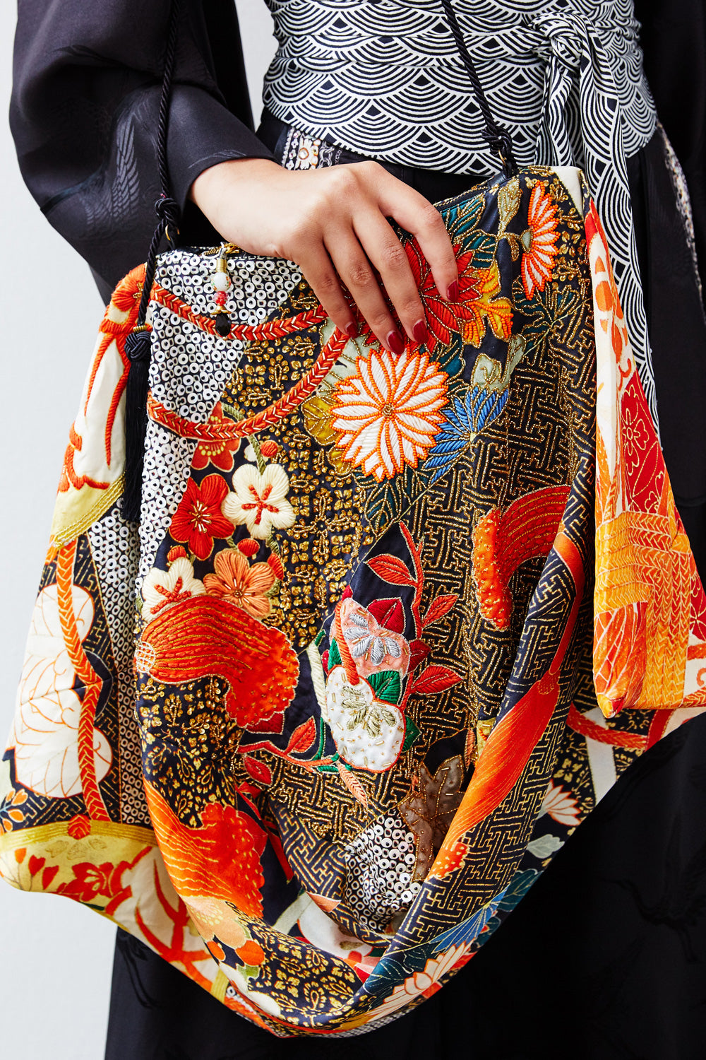 CAMILLA KISSING THE SUN SCARF CLUTCH