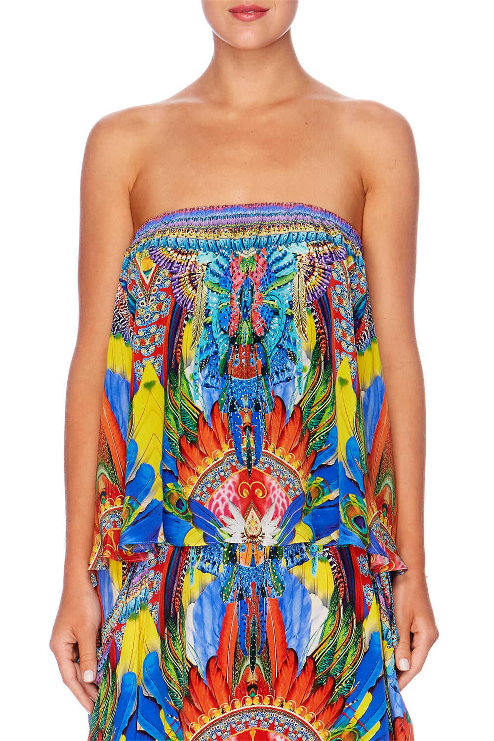 SHOW GIRL STRAPLESS TUBE TOP