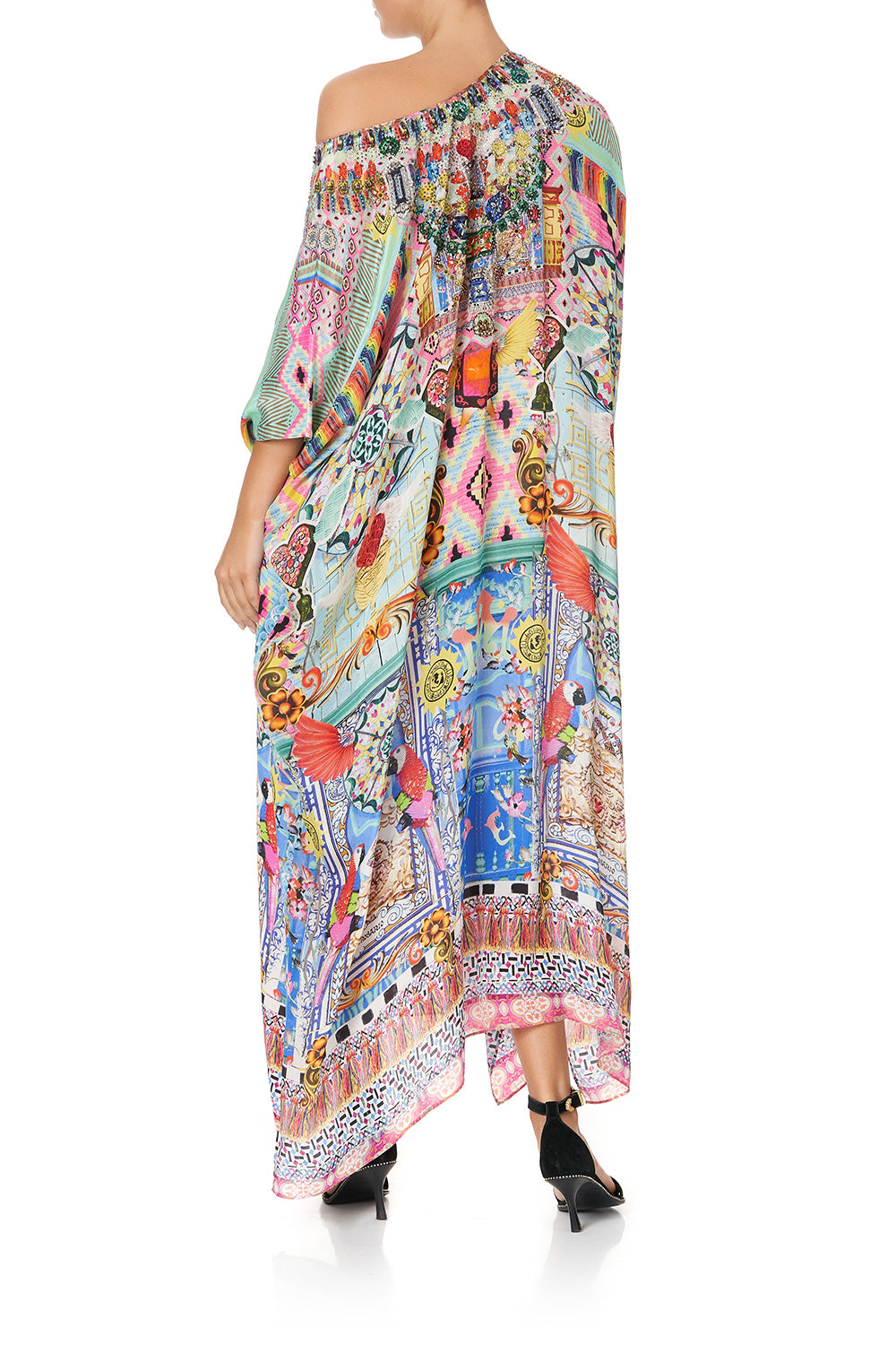 ROUND NECK KAFTAN CLOSE TO MY HEART