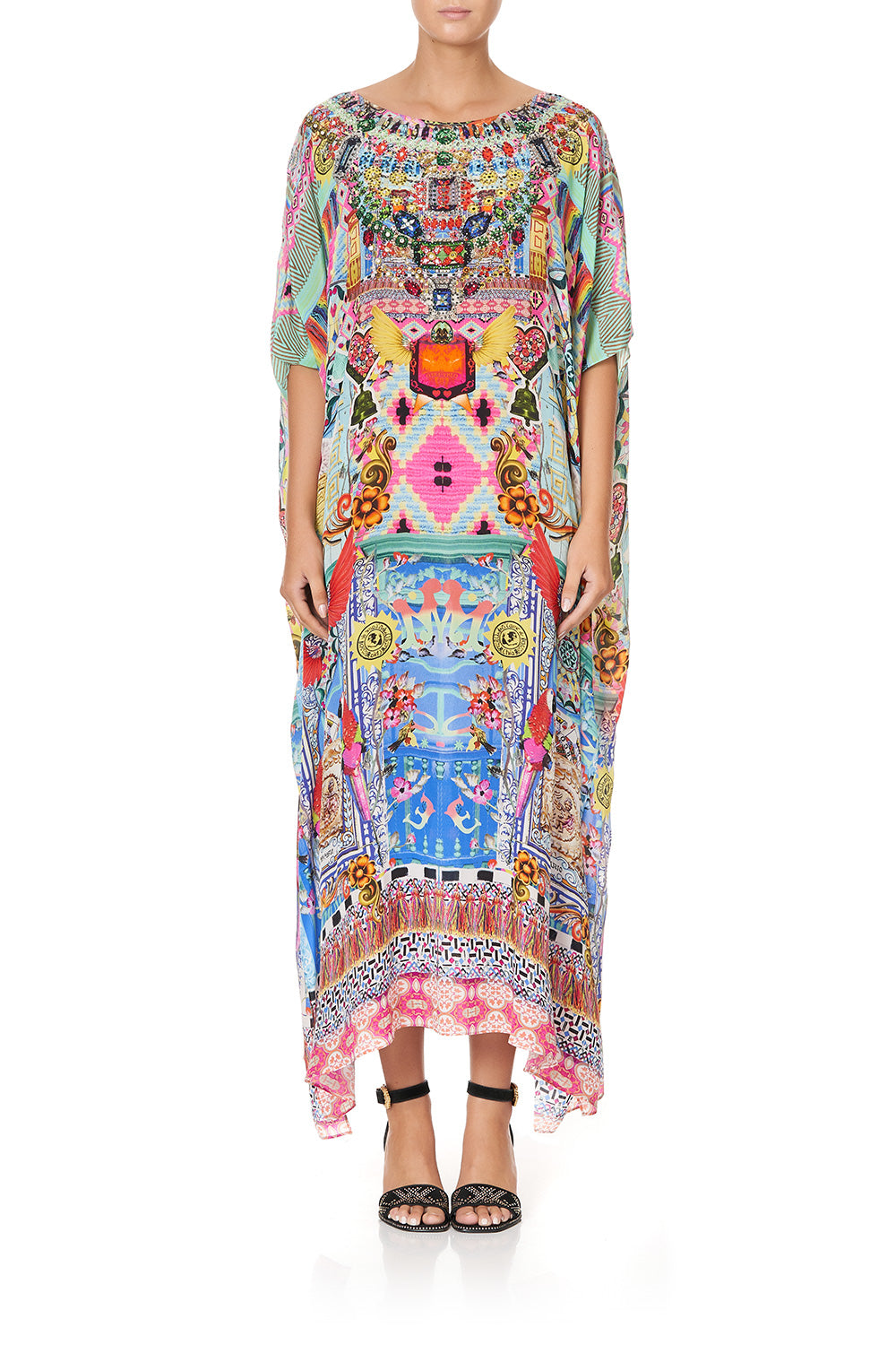 ROUND NECK KAFTAN CLOSE TO MY HEART