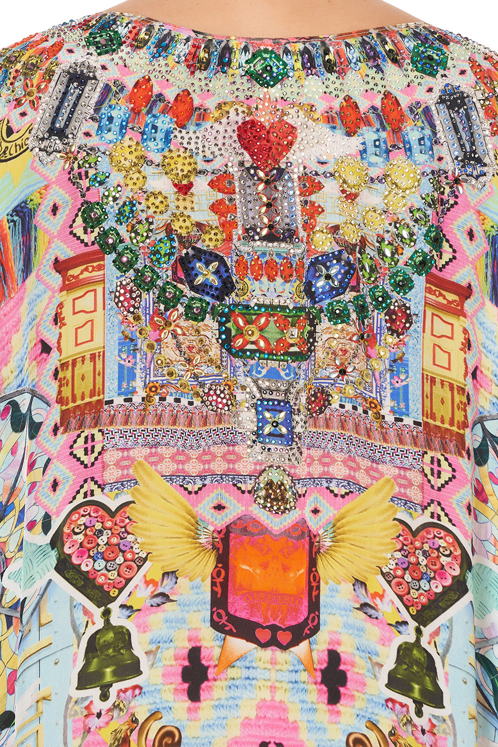 ROUND NECK KAFTAN CLOSE TO MY HEART