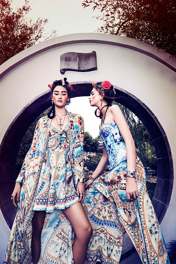 SIGN OF PEACE LONG CASUAL JACKET W POCKETS