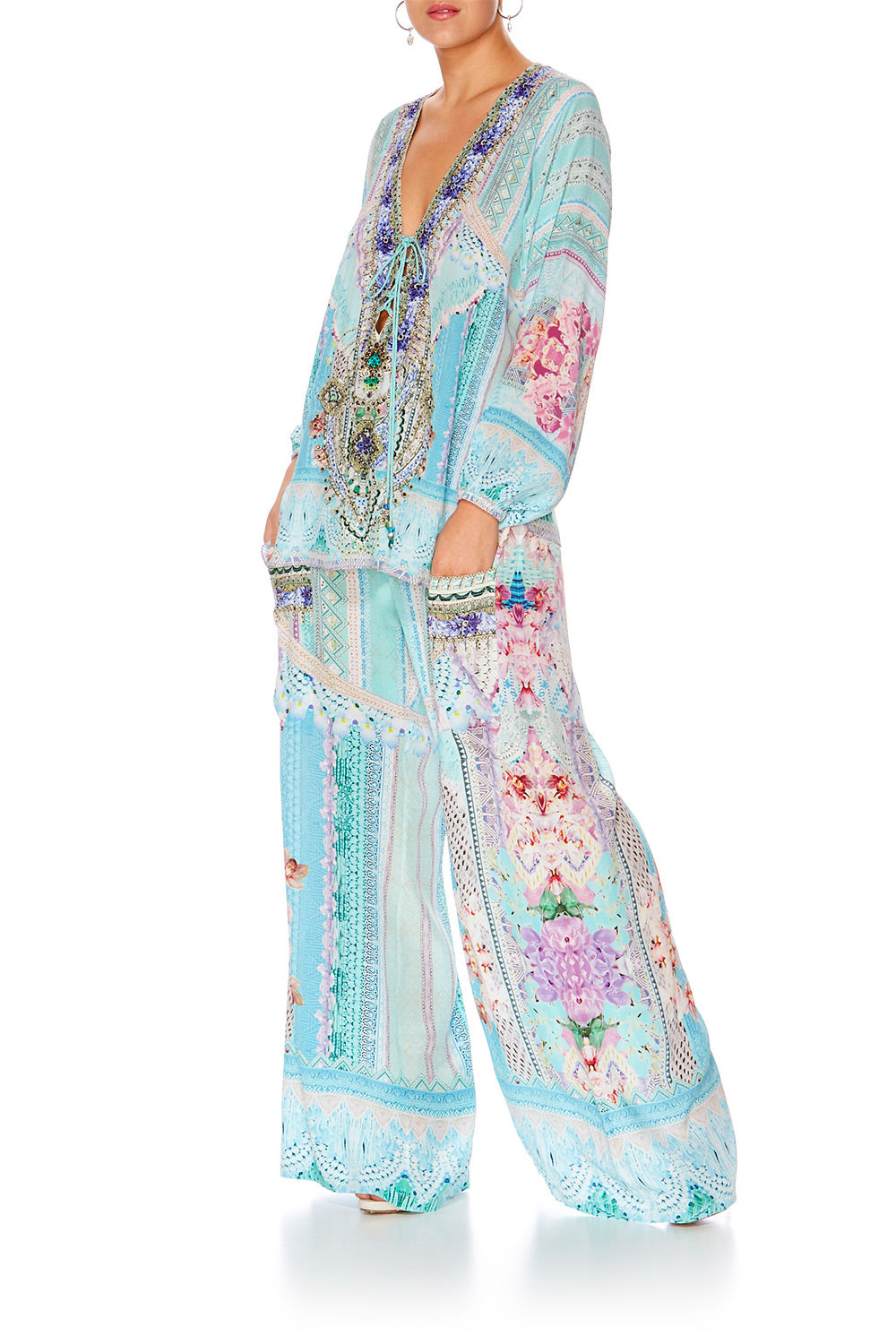 GARDEN STATE LACE UP SHIRT