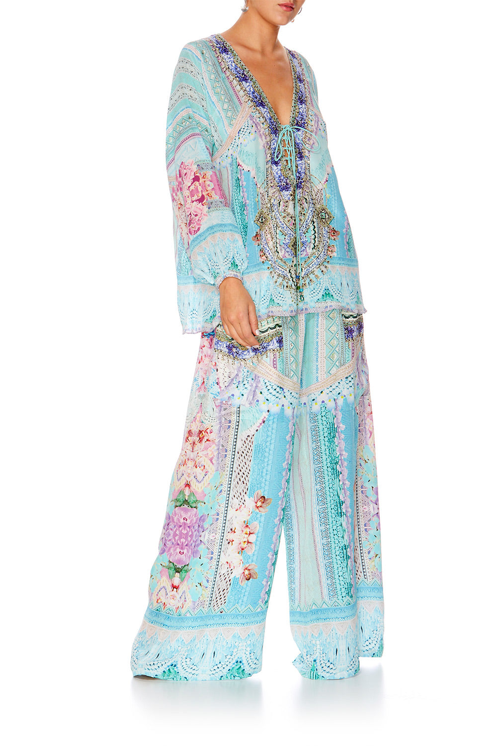 GARDEN STATE LACE UP SHIRT