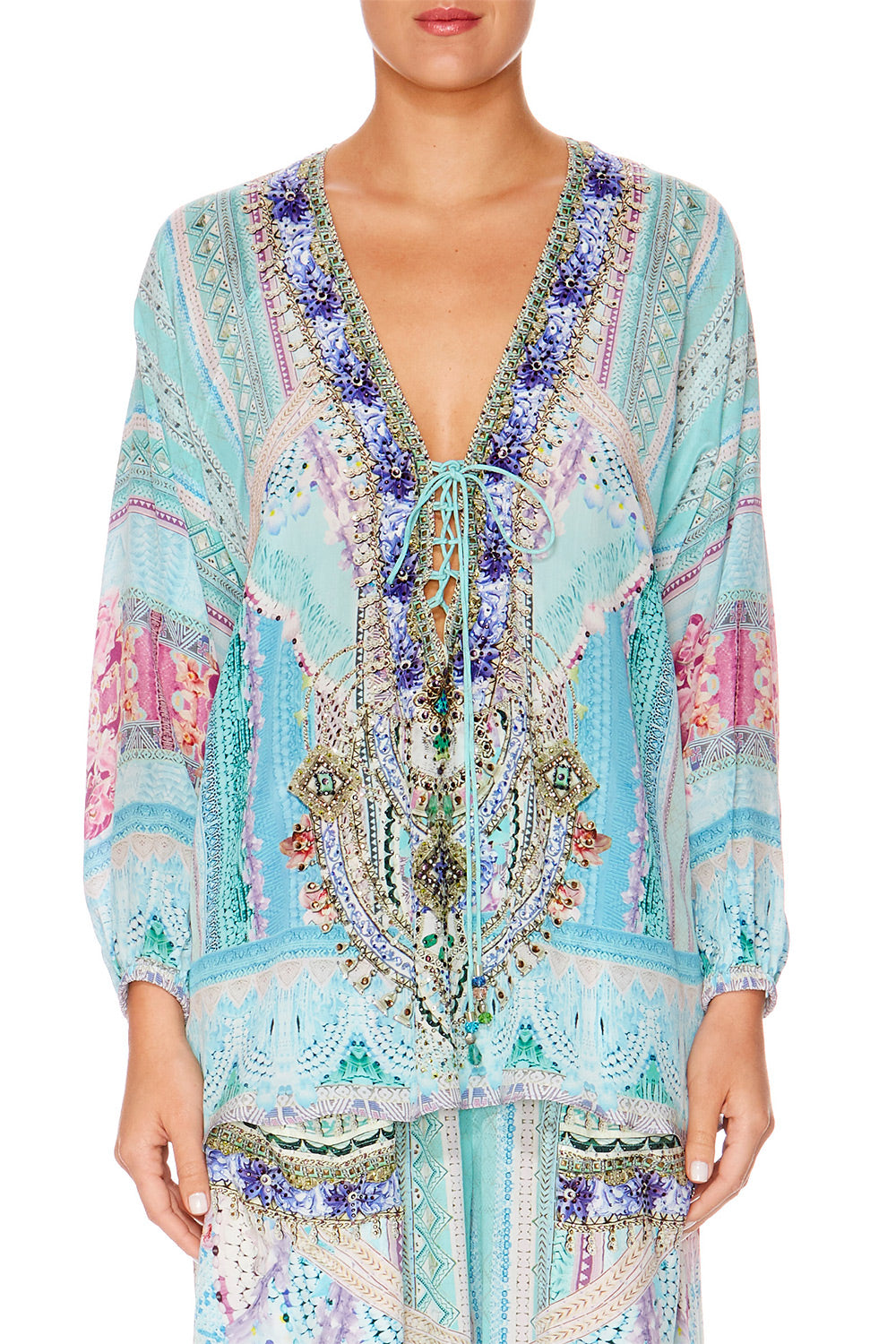 GARDEN STATE LACE UP SHIRT