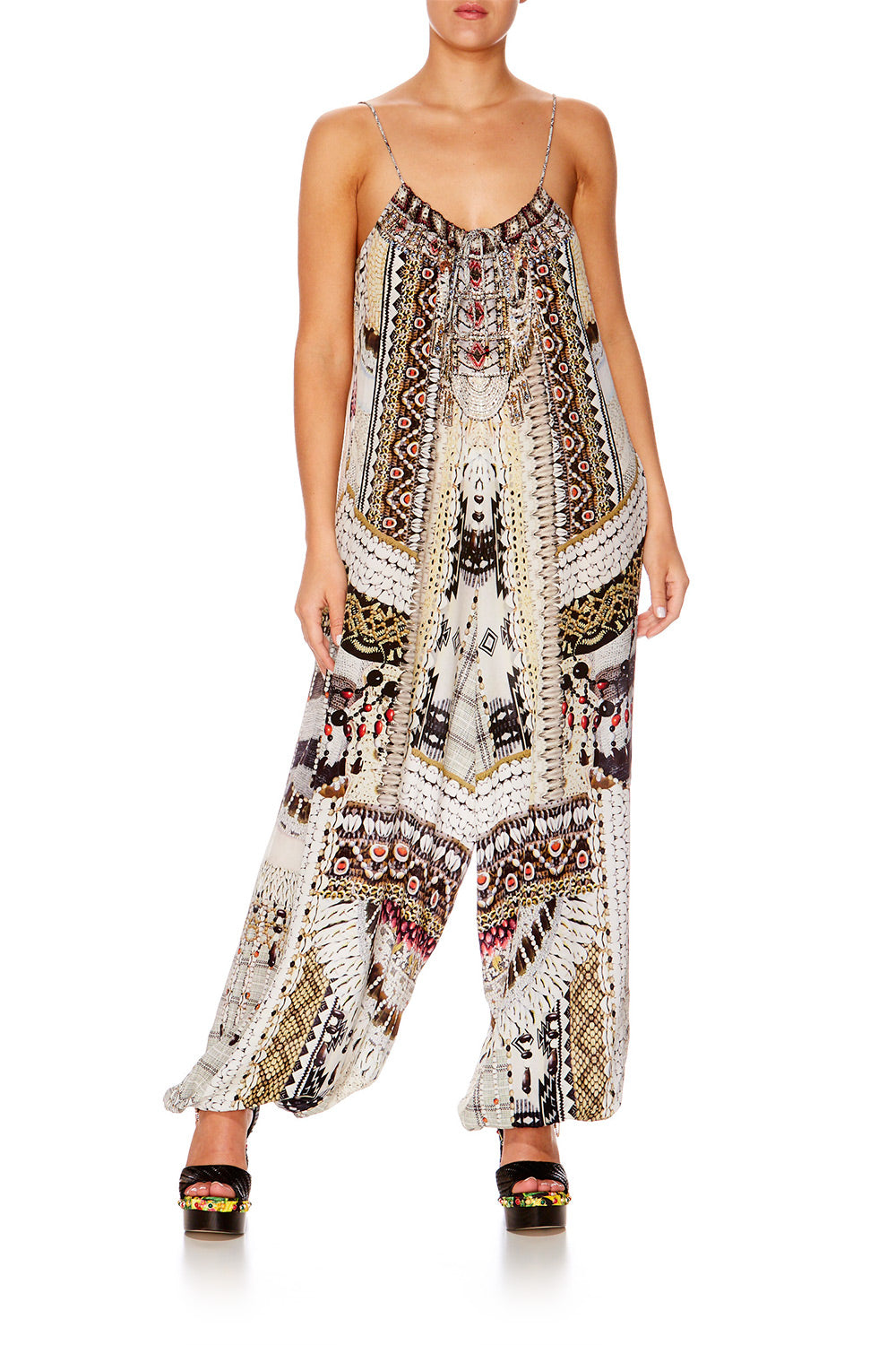 SPELL BOUND BALLOON JUMPSUIT